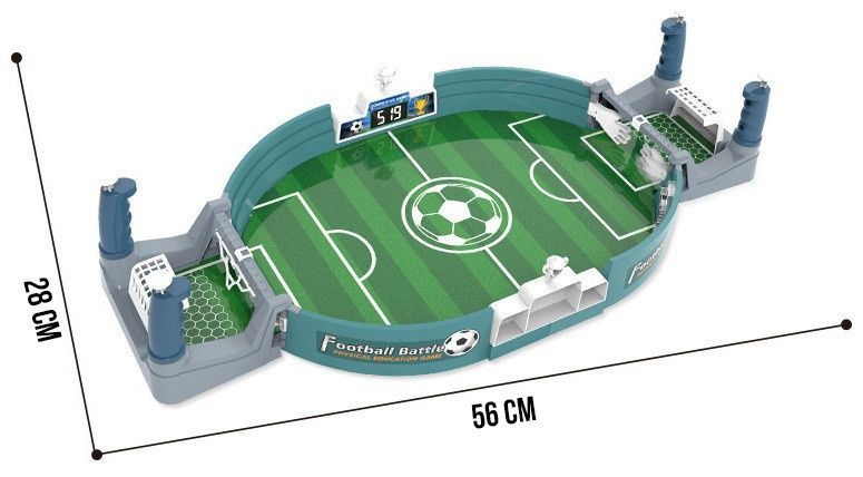 Настільний пластиковий Футбол з 4 джойстиками та 2 м'ячами Tabletop Football MA434 MA434/KR фото
