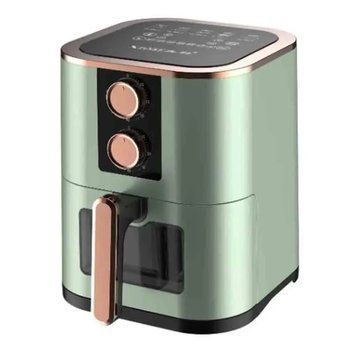 Аерофритниця для смаження без масла на 6.5л Air Fryer Su Tai ST-607 Безмасляна фритюрниця Зелений 6693-4/EW фото