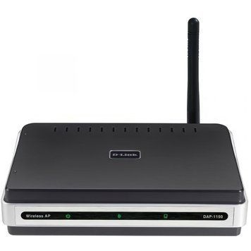 Високошвидкісний Wi-Fi роутер маршрутизатор D-Link DAP-1150 Чорний Бездротова точка доступу DAP-1150/NG фото