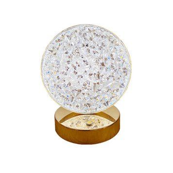 Настільний Круглий кришталевий світильник із сенсорним керуванням Creatice Table Lamp18 Lamp18/DT фото