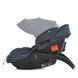Детское автокресло с козырьком и 4 регулировки подголовника El Camino i-KEEP ME 1186 Melange Rock Gray ME 1186 Melange Rock Gray фото 3