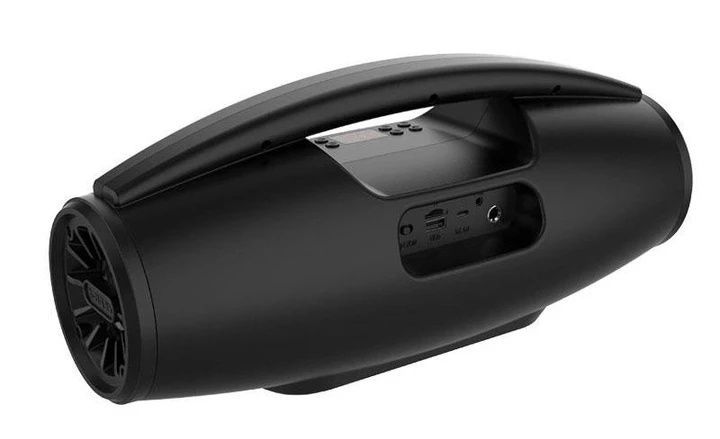 Музыкальная Bluetooth колонка с подсветкой и микрофоном B100 20Вт Черная 8213/EW фото