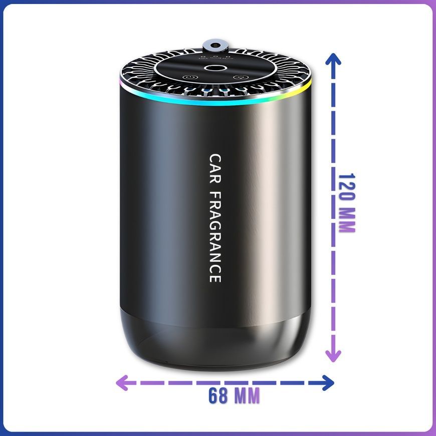 Автомобильный аромадиффузор с проекцией звездного неба и RGB подсветкой XT015 17753/MG фото