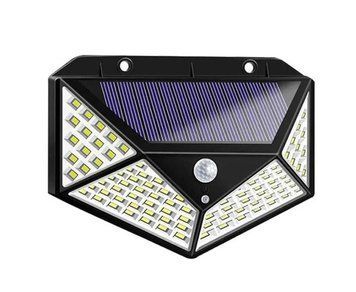 Вуличний світильник на сонячній батареї із датчиком руху BL100SMD Автономний вуличний LED ліхтар 02269/MB фото