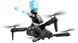 Квадрокоптер на радиоуправлении с 3 камерами стреляющий орбизами K11 Max Drone 4K 0090/MK фото 7