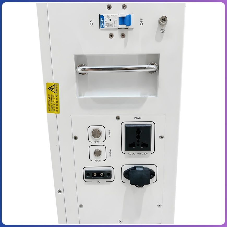 Гібридний інвертор 3kW з акумулятором LiFePO4 25.6V/200Ah 0602/МК фото