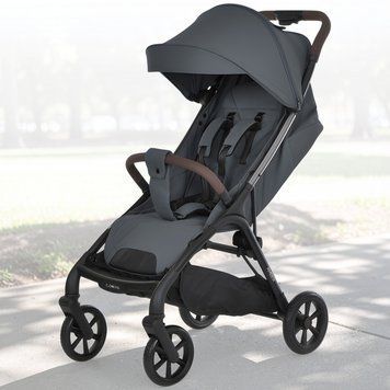 Дитяча прогулянкова коляска з автоматичним складанням та UPF 50+ El Camino Amber ME 1227 Magnet Gray ME 1227 Magnet Gray фото