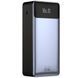 Портативное зарядное устройство Power Bank с дисплеем и быстрой зарядкой KP KPG-307 30000 mAh Серый 6573/EW фото 1