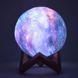 Настільний 3D Світильник-нічник Magic Moon Light Lamp 3153-2/GR фото 1