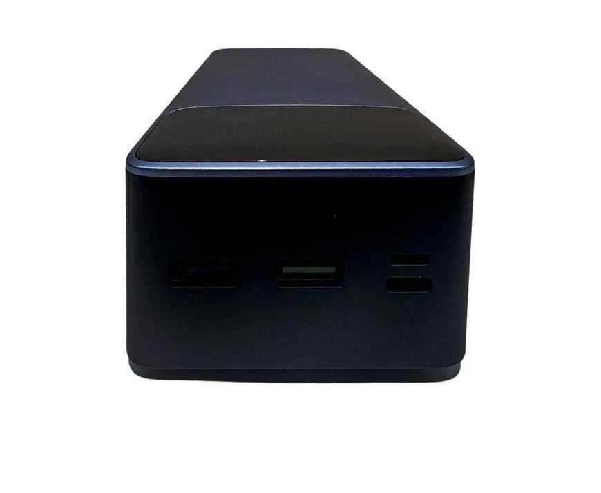 Портативное зарядное устройство Power Bank с дисплеем и быстрой зарядкой KP KPG-307 30000 mAh Серый 6573/EW фото