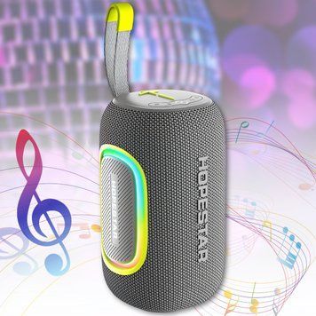 Портативная Bluetooth-колонка&nbsp;с RGB подсветкой и поддержкой TWS&nbsp;Hopestar P65 20W Серый 01725-2/MB фото