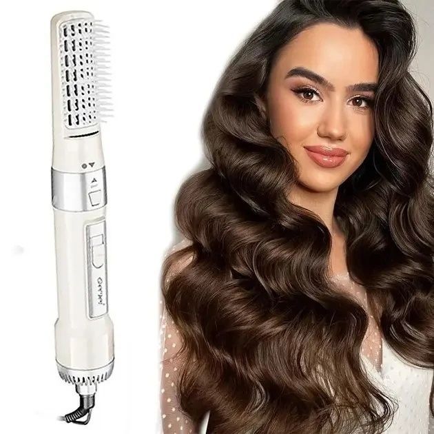 Фен-стайлер для волос 7 в 1 Professional Hot Air Styler Gemei GM-4836 Набор для укладки 7460/SP фото