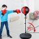 Боксерский набор с надувной грушей на стойке 105 см и перчатками Punching Ball Set Детский боксерский набор PBS18/DT фото 3