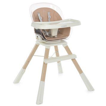 Детский деревянный стульчик для кормления с столиком и ремнем El Camino TWIST ME 1104 Pink Розовый ME 1104 Pink фото