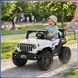 Дитячий електромобіль до 5 км/год з амортизаторами та пультом ДК Bambi Racer M 6357EBLR-1 Білий M 6357EBLR-1 фото 3