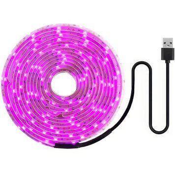 Світлодіодна фітолента для кімнатних рослин 120 LED 5V USB Світлодіодна фітолента для росту рослин 5 м VEN-00142/VEN фото