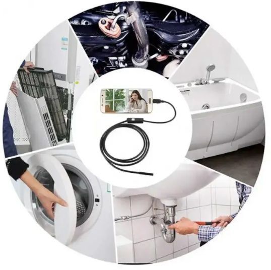 Камера Endoscope 2 м Android Micro-Usb Гибкая камера эндоскоп с подсветкой НФ-00005853/MX фото