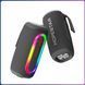 Портативна Bluetooth-колонка&nbsp;20W з RGB-підсвіткою&nbsp;та захистом IPX6&nbsp;Hopestar P60 Сірий 01726-1/MB фото 3
