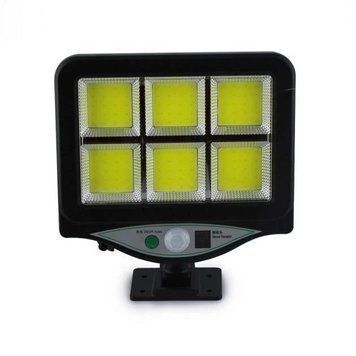 Вуличний світильник на сонячній батареї із датчиком руху Light BL BK128-6COB Автономний вуличний ліхтар із пультом 7499/SP фото