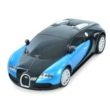 Радиоуправляемая машинка с пультом Bugatti Veyron B24A Машинка с подсветкой на резиновых колесах B24A фото