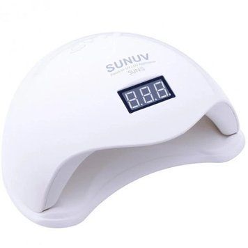 Лампа для манікюру Sun 5 nail lamp FD93-1 Ультрафіолетова гібридна лампа 24-48W 4775/SP фото