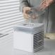 Портативный мини-кондиционер настольный с LED подсветкой NexFan 7LED Вентилятор с увлажнителем воздуха VEN215/VEN фото 7
