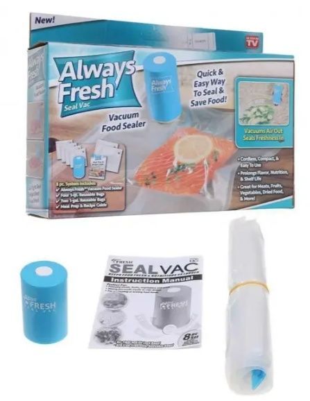 Вакуумный упаковщик Always Fresh Seal Vac Вакуумный упаковщик для еды 0105/GR фото