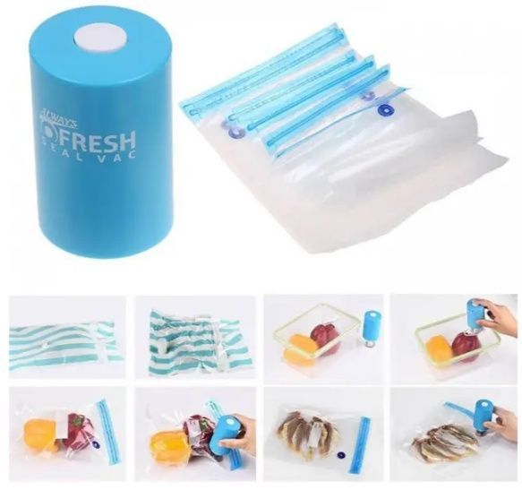 Вакуумный упаковщик Always Fresh Seal Vac Вакуумный упаковщик для еды 0105/GR фото