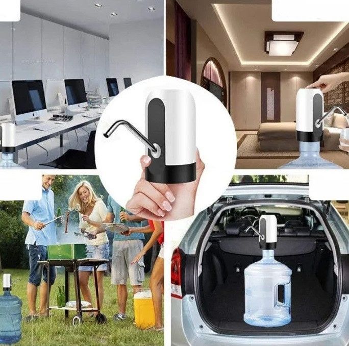 Помпа на аккумуляторе для бутилированной воды Automatic Water Dispenser VEN219/VEN фото