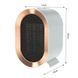 Настільний електричний міні-обігрівач AIR HEATER 1200W Портативний обігрівач 2 рівня потужності НФ-00008902/MX фото 8