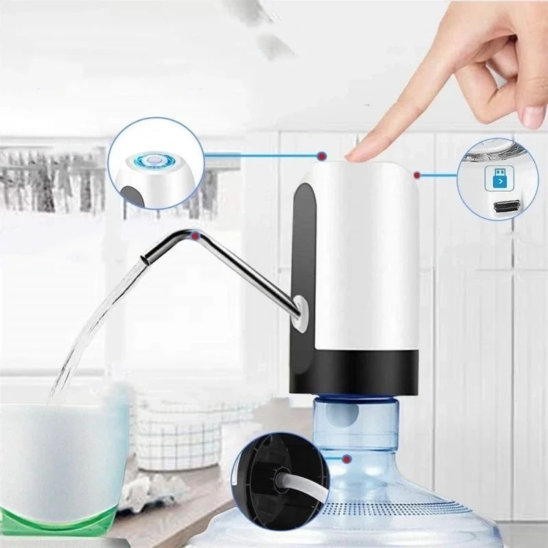 Помпа на аккумуляторе для бутилированной воды Automatic Water Dispenser VEN219/VEN фото