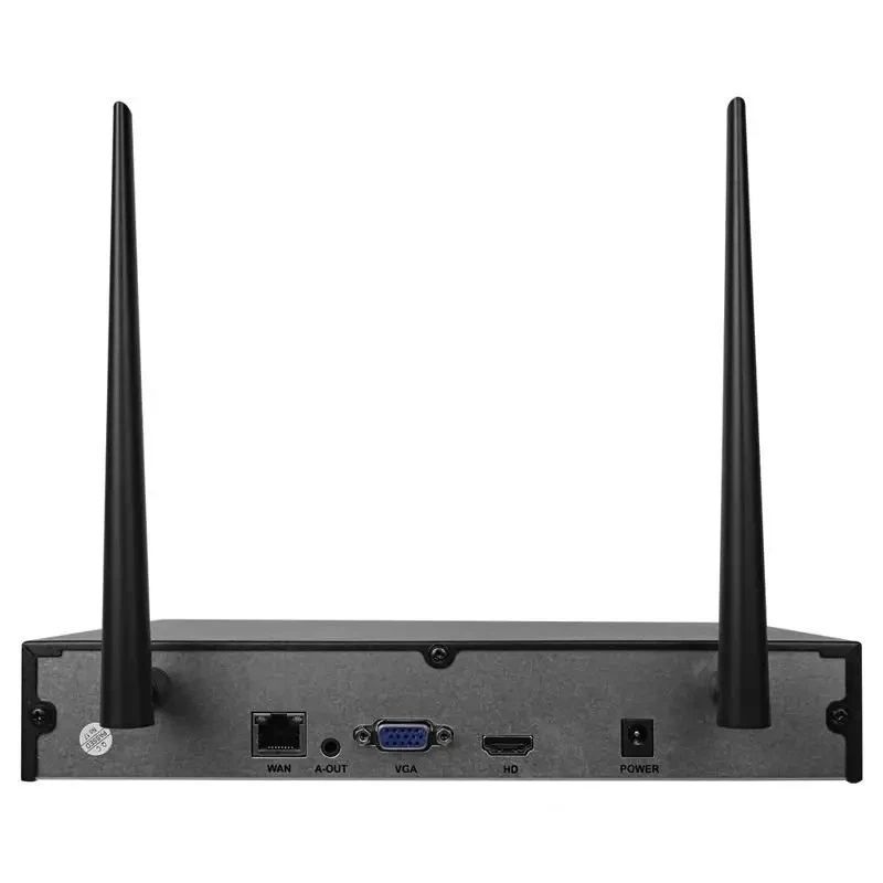 Система видеонаблюдения на 4 WIFI камеры с регистратором и мышкой FULL KIT HD Комплект камер видеонаблюдения 00365/MB фото