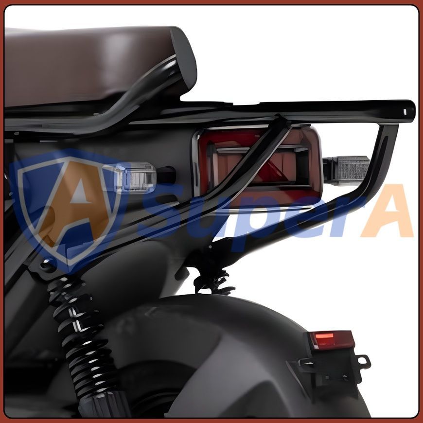 Двухместный электроскутер 1200W с аккумулятором Crosser CR-4 PRO 76.8V | 30Ah Зеленый СR-4 PRO 1200W З фото
