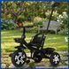 Детский трехколесный велосипед&nbsp;с родительской ручкой и корзинами&nbsp;Scooter Черный SCO82black/KR фото 7