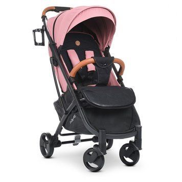 Легка дитяча прогулянкова коляска-книжка El Camino M 3910 v.2 Pastel Pink з дощовиком та москітною сіткою M 3910 v.2 Pastel Pink фото