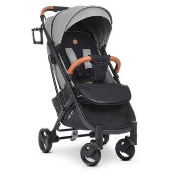 Легка дитяча прогулянкова коляска-книжка El Camino M 3910 v.2 Storm Gray з дощовиком та москітною сіткою M 3910 v.2 Storm Gray фото