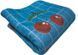 Электрическая простынь Electric Blanket 150х180 см Простынь с подогревом синего цвета в клеточку с вишенкой НФ-00005647/MX фото 1