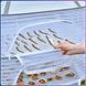 Подвесная сетка&nbsp;60х40х104см&nbsp;на 3 яруса с молниями и крючком для сушки&nbsp;продуктов 0327/МК фото 3