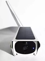Камера видеонаблюдения&nbsp;IP CAMERA CAD F20 2mp&nbsp;на солнечной батареи Белого цвета 4946/SP фото