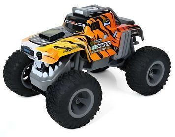 Игрушка Монстр-трак на радиоуправлении UD2802A Игрушечный джип 4х4 на резиновых колесах с парой Оранжевый UD2802A-1 фото
