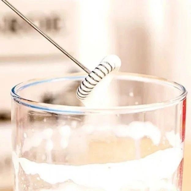 Капучинатор ручной FUKE Rose coffie mixer Бирюзовый Миксер для сливок 7409/SP фото
