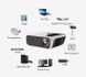 Мультимедійний міні-проектор для дому T8 WIFI HDMI 1080p бездротовий білий 14253/MG фото 6
