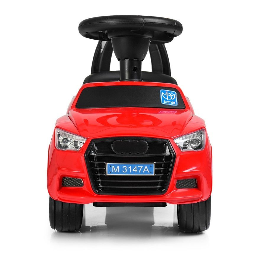 Детская каталка-толокар Audi фарами с подсветкой Bambi M 3147A-3 Красный M 3147A-3 фото