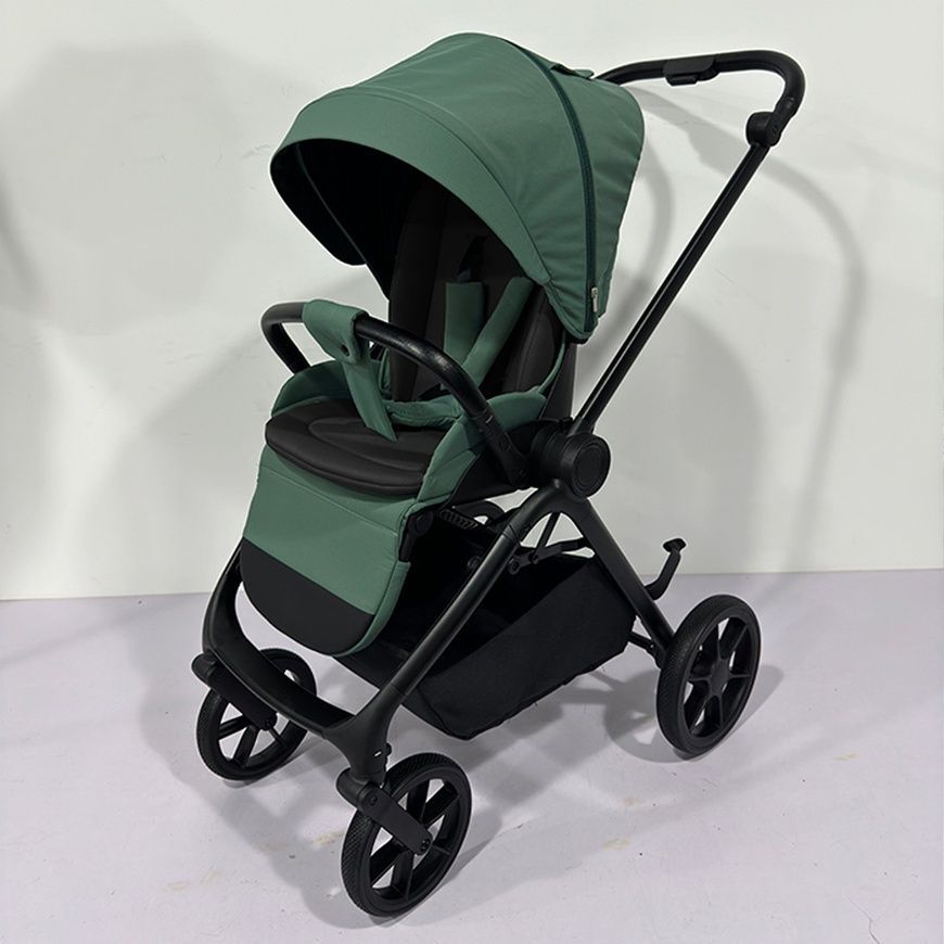 Коляска прогулочная с регулировкой ручки и спинки, козырьком El Camino CHLOE ME 1191 Smoke Green Зеленый ME 1191 Smoke Green фото